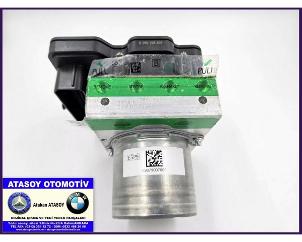 MERCEDES W907 ABS 0265957201 9079008607 9079007806 9079007606 9079007406 9079001602 A9079008607 A9079007806 A9079007606 A9079007406 A9079001602 0265295809 0265295807 0265295805 0265256990 W907A4